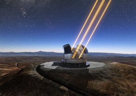 eerste steen van de extremely large telescope gelegd