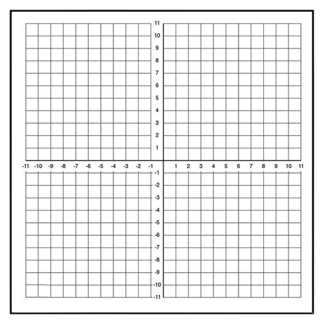 printable graph paper xy axis printable graph paper