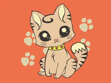 draw  cute cartoon cat  steps  pictures wikihow