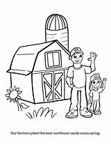 Coloring Agriculture Pages Farm School Getdrawings Getcolorings sketch template