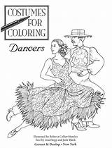Coloring Book Costumes Dancers Adult Issuu Ballet Pages sketch template