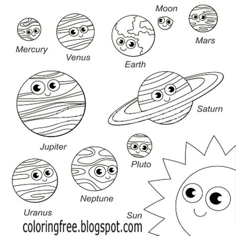 photo  solar system coloring pages davemelillocom