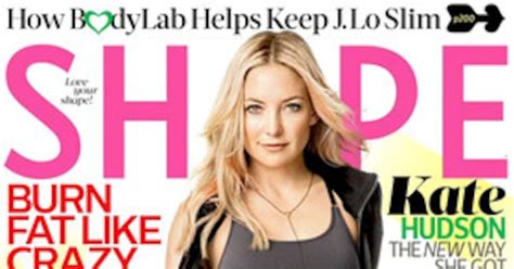 Kate Hudson Flaunts Insane Six Pack Abs On Shape Magazine Cover See