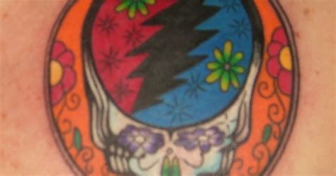 grateful dead tattoos gd tattoo 93 sugar skull steal your face