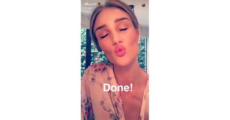 Rosie Huntington Whiteley Rosiehw Hottest Celebrities On Snapchat