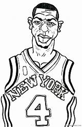 Coloring Pages York Nba Printable Kobe Bryant State Knick Mets Raptors Basketball Drawing Getdrawings Colouring Players Color Cartoon Colorings Knicks sketch template