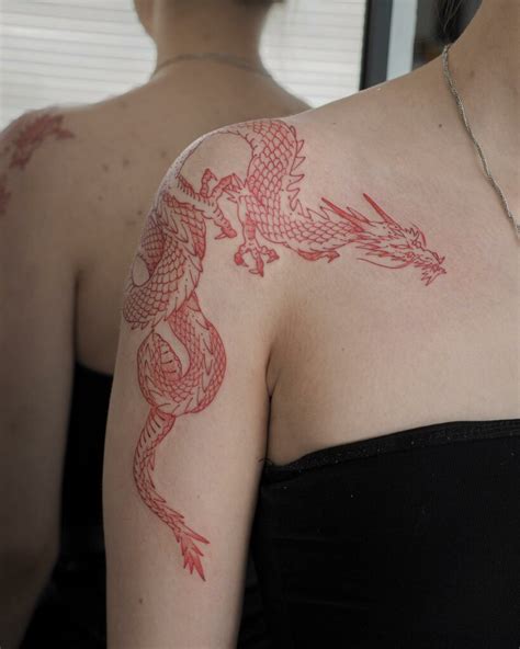 11 Womens Feminine Dragon Tattoo Ideas That Will Blow Your Mind