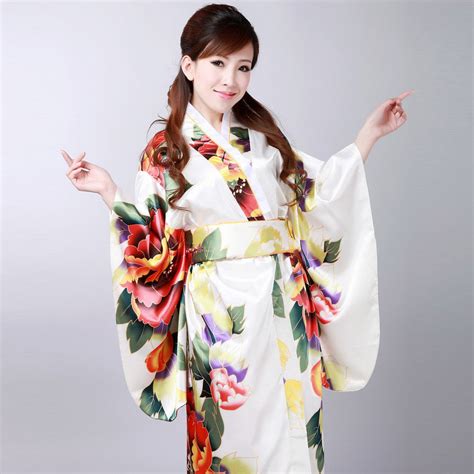 Womens Floral Traditional Japanese Kimono – Idreammart