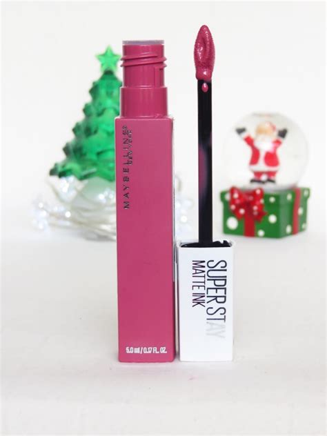 maybelline matte ink liquid lipstick lover review swatches