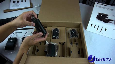 unboxing  shure fp wireless system fp youtube