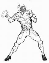 Coloring Football Pages Player Cowboys Printable Nfl Players Drawing Color Print Badgers Wisconsin Line Getcolorings Sheets Getdrawings Coloringme Follow sketch template
