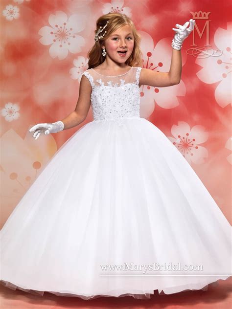 Angel Flower Girl Dresses Style F405 In Ivory Or White