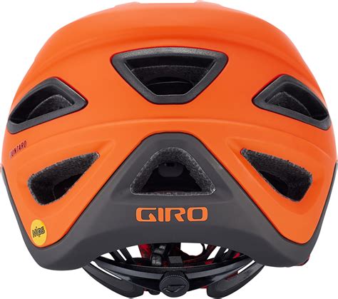 giro montaro mips helmet matte deep orangewarm black  bikestercouk