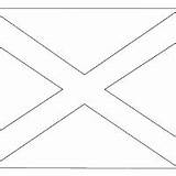 Escocia Colorear Bandera Haga sketch template