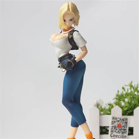 Special Offer 8 Anime Dragon Ball Z Sexy Girls Android 18 Pvc Action