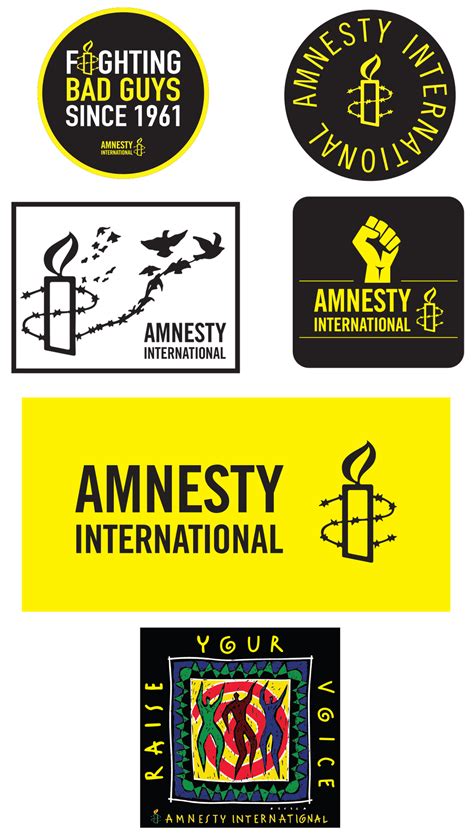 amnesty international usa sticker pack amnesty international usa store