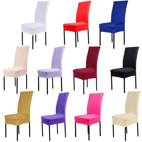 eetkamerstoel stoelhoezen groothandel  kleuren polyester spandex eetkamerstoel covers voor