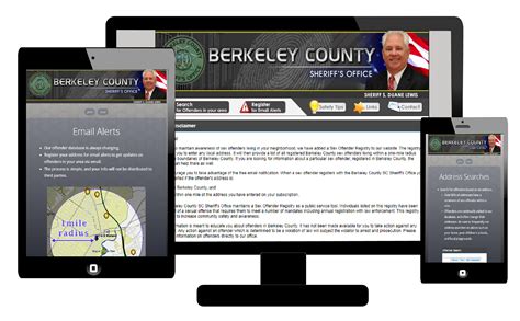 sex offender registry berkeley county sheriff s office