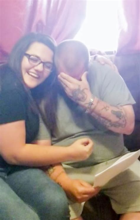 tear jerking moment girl surprises her step dad with adoption papers storytrender