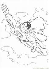 Superman Coloring Print Comments sketch template