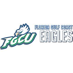 florida gulf coast eagles wordmark logo sports logo history
