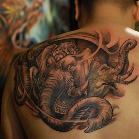 Chronic Ink Tattoo Toronto Tattoo Laos Elephant Tattoo Done By