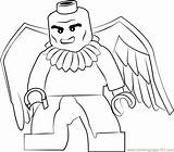 Vulture Coloringpages101 Spiderman Lego sketch template
