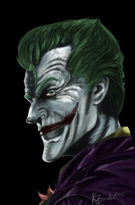 Joker Finished By Devain On Deviantart