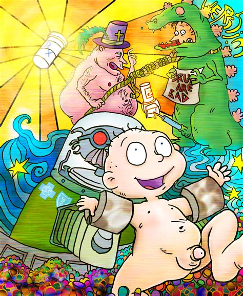 image 408628 blue cross blue shield lou pickles reptar rugrats the mystery tommy pickles