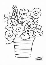 Krokotak Print Kids Coloring Pages Flower Spring Printables Printable sketch template