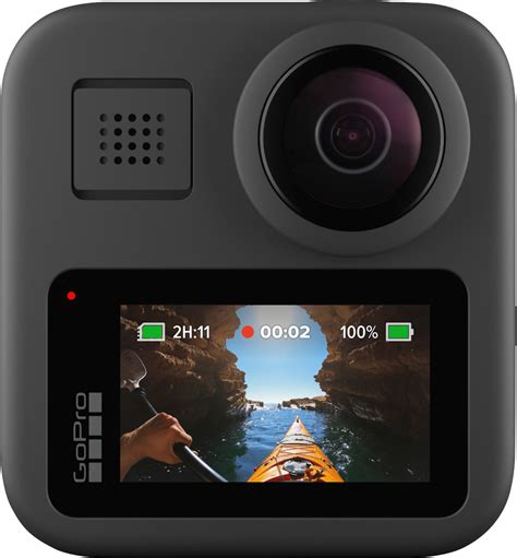 gopro max  degree  action camera black ebay