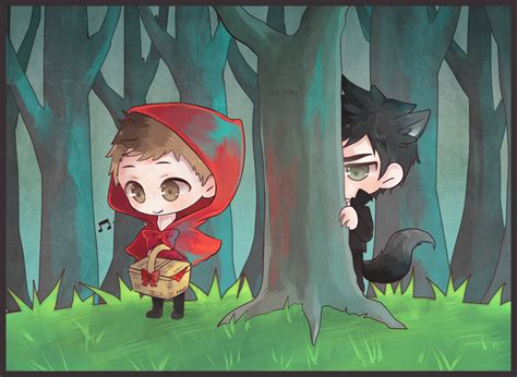 Little Red Riding Hood And The Big Bad Wolf By Wndyxxox On Deviantart