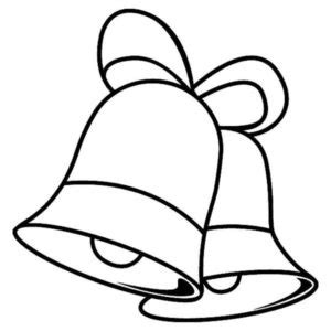 printable christmas bells coloring pages  coloring pages