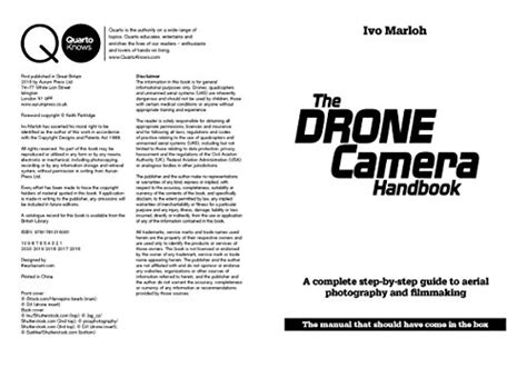 drone camera handbook  complete step  step guide  aerial photography  filmmaking
