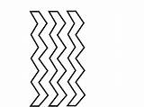Zig Zag Zigzag Coloring Outline Clipart Clip Cliparts Vector Clipartbest Royalty sketch template