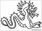 Dragon Chinese Drawing Kids Pages Drawings Simple Face Coloring Year Silly Color Clipart Cartoon Dragons Cliparts Clipartmag Online Drawn Library sketch template