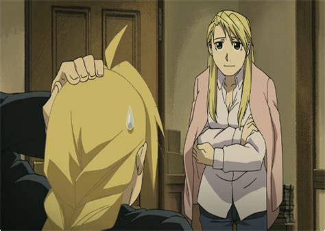 image edward elric when visiting riza hawkeye to return her gun png awesome anime and manga