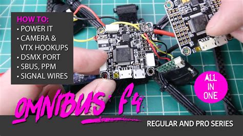 Omnibus F4 And F4 Pro Overview Of Power Camera Vtx Dsmx Sbus