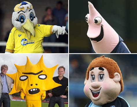 weird  wonderful football mascots sport galleries pics express