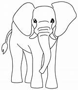 Elefante Elefant Elefanten Coloringhome Ausmalbild Malen Facilidade Vão Crianças Dessa Sentir Muita São Seepferdchen sketch template