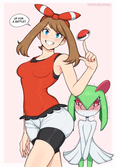 May And Kirlia Pokemon And 2 More Drawn By Afrobull