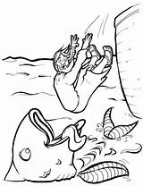 Jonah Whale Jona Jonas Activities Childrens Bibel Wal Religionsunterricht Moses sketch template