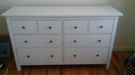 ikea hemnes 8 drawer dresser in white for sale in new york