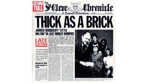 Jethro Tull Thick As A Brick 1972 50 Greatest Prog Rock Albums