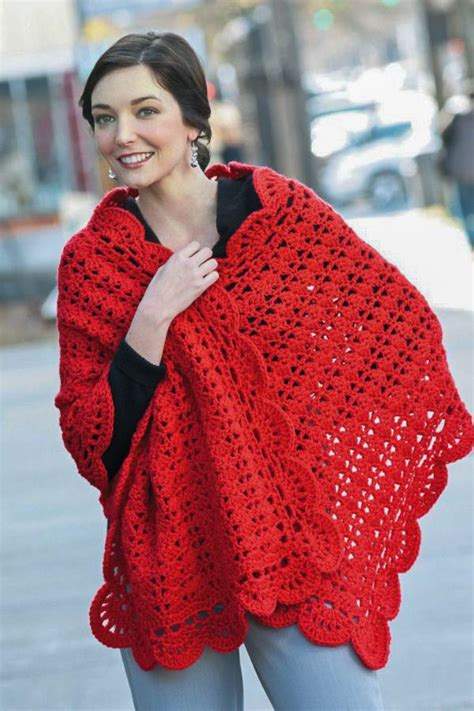 awesome crochet shawl patterns design images  beginners page