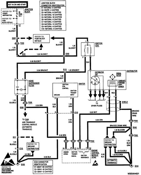 buick lesabre ignition wiring diagram