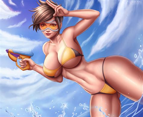 tracer of overwatch by flowerxl hentai foundry