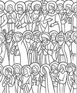 Saints Activityshelter sketch template