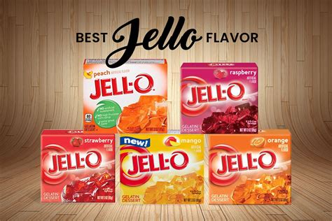 jell  flavors ranked