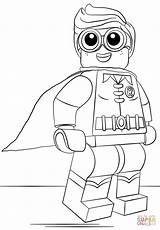 Lego Robin Coloring Batman Pages Movie Printable Crafts Colouring Supercoloring Category Legos Star Dc Wars Select Cartoons Animals Nature Popular sketch template